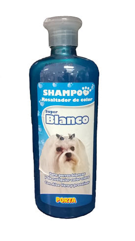 Shampoo Perro Porta  Super Blanco