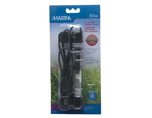 Calentador Sumergible Marina 50W, 22 Cm