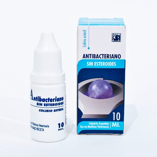 Solución Oftálmica Antibacteriano Sin Esteroides Para Perros Y Gatos
