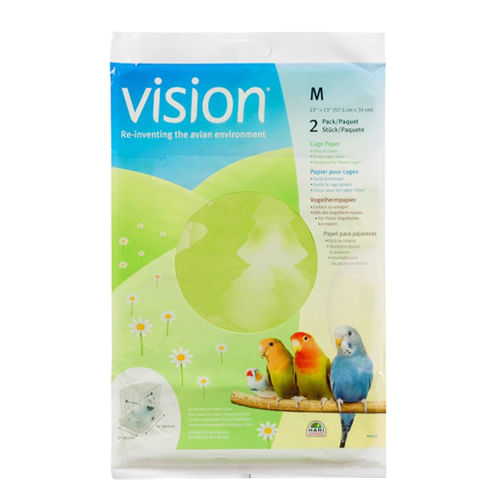Papel Para Pajareras Vision Mediano x2Unid.
