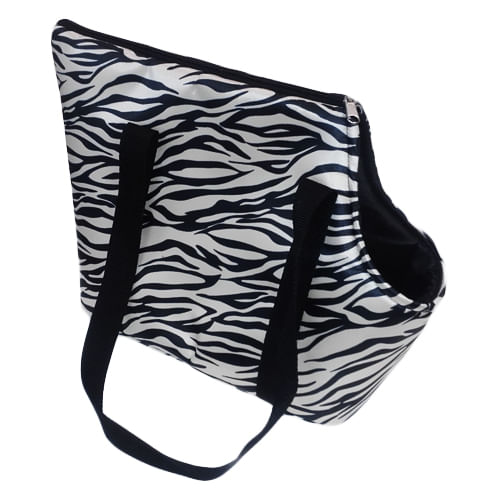 Bolso Transportador Poroto Cebra Con Ventana