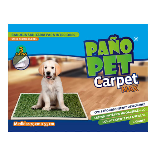 Bandeja Sanitaria PañoPet InDoor Carpet Max 70x55 Cm
