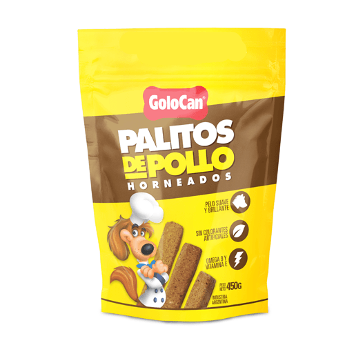 Palitos De Pollo Golocan Para Perro