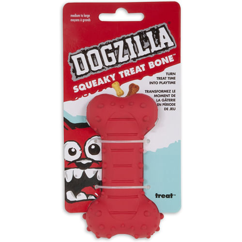 Juguete Dispenser Dogzilla Squeaky Bone