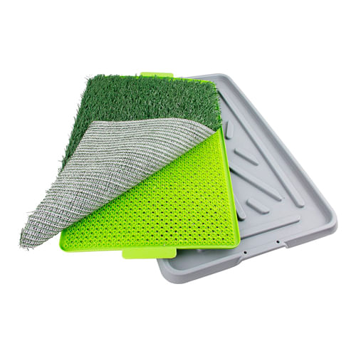 Bandeja Sanitaria Cesped Pawise 43x69 cm Entrenamiento
