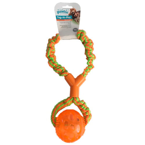 Pelota Con Soga Pawise Tug-O-Play