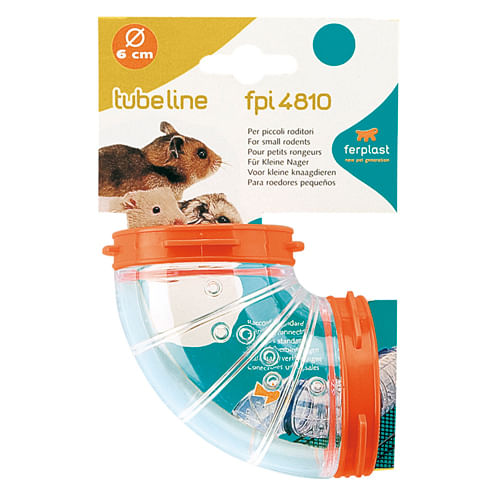 Tubo FPI 4810 Curvo Para Hamsters