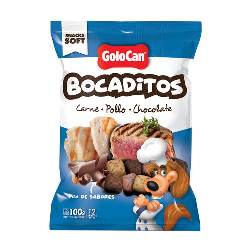 Golocan Bocaditos Finos Carne/Pollo/Chocolate
