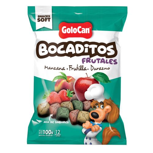 Golocan Bocaditos Frutal Manzana/Frutilla/Durazno