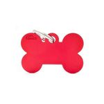 Chapita-My-Family-Hueso-De-Aluminio-Rojo
