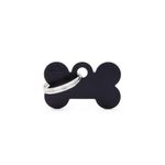 Chapita-My-Family-Hueso-De-Aluminio-Negro