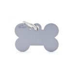 Chapita-My-Family-Hueso-De-Aluminio-Gris