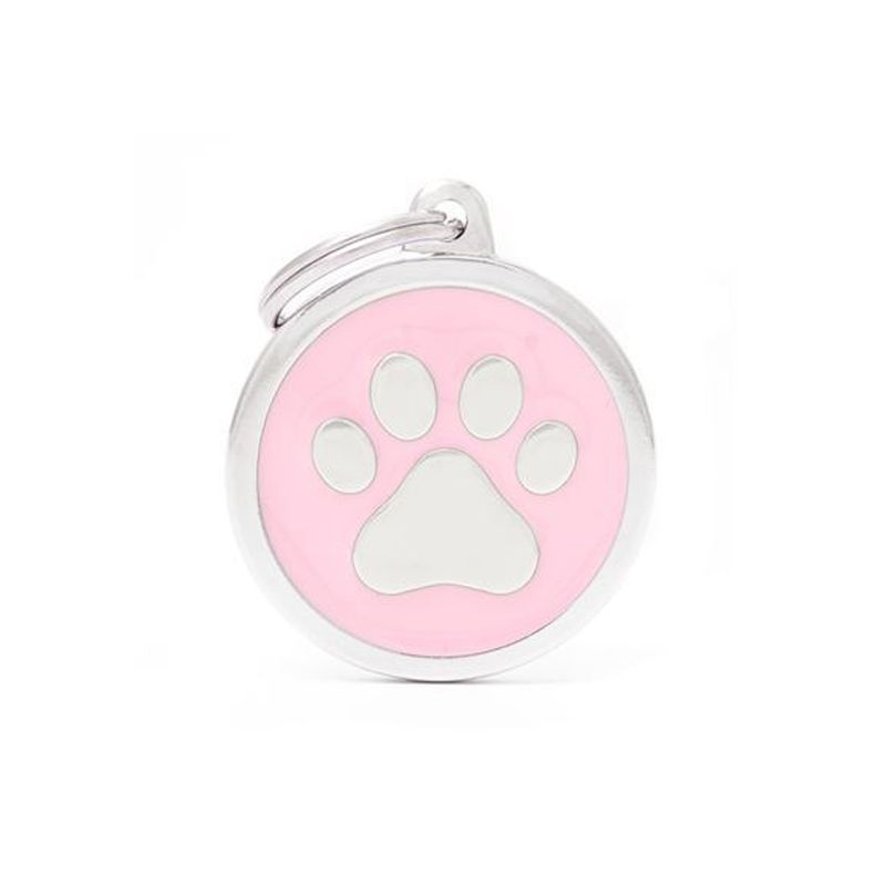 Chapita-My-Family-Circulo-Rosa-Con-huella