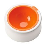 Comedero-Cocooning-Kaleido-Supreme-Naranja-Y-Hueso
