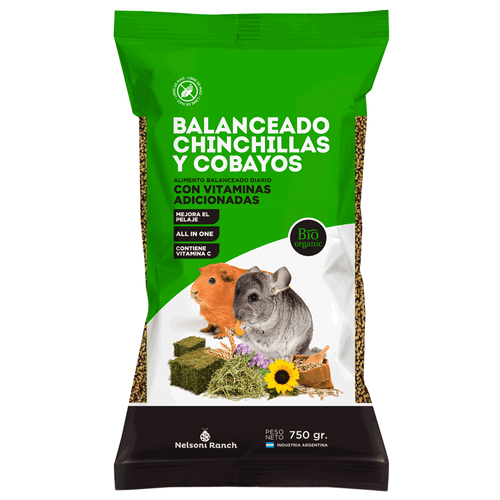 Alimento para Chinchillas Nelsoni Ranch