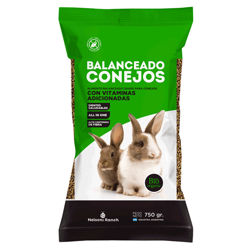 Alimento Nelsoni Ranch Para Conejos