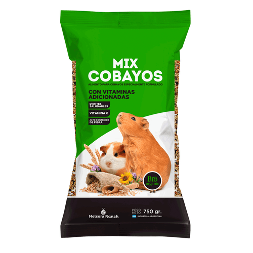 Alimento Mix Cobayos Nelsoni Ranch