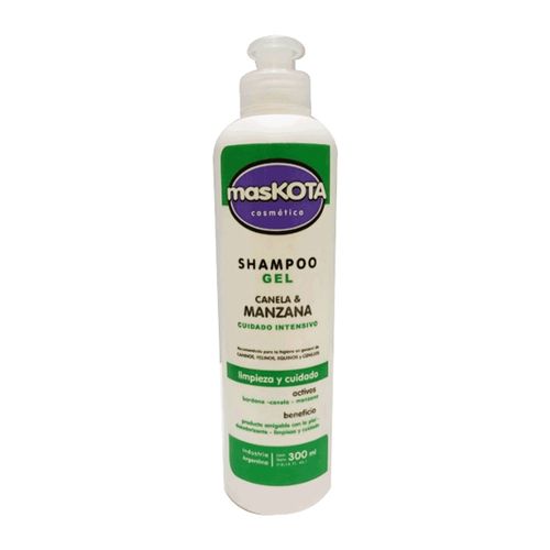 Shampoo En Gel Canela Y Manzana Maskota
