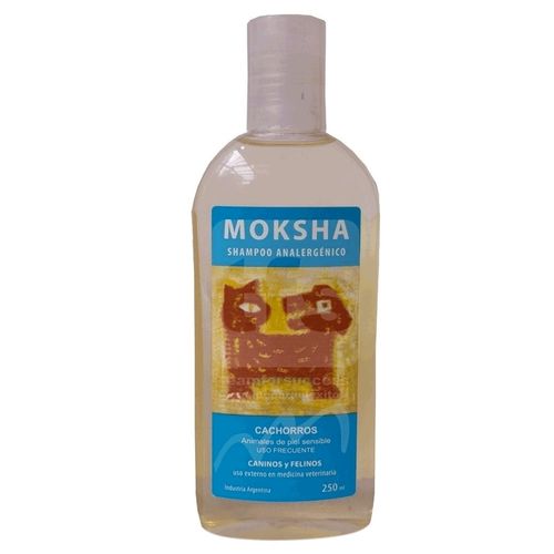 Shampoo Moksha Analergenico Para Cachorros