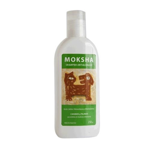 Shampoo Moksha Antialergico Caninos Y Felinos