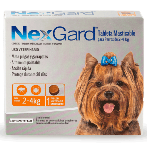 Nexgard Para Perros Chicos En Comprimidos
