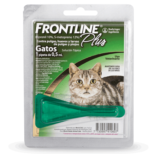 Pipeta Frontline Plus para Gatos
