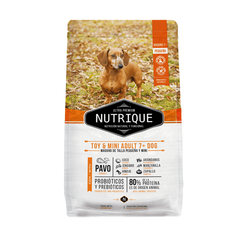 Alimento Nutrique para Perro Toy & Mini Adult 7+