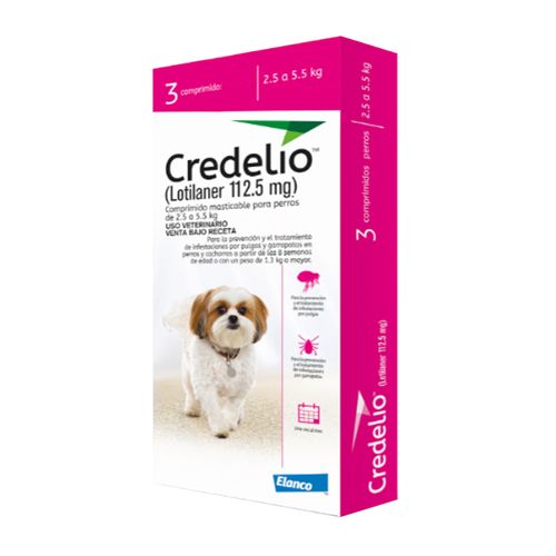 Antipulgas Y Garrapatas Credelio 3 Comprimidos