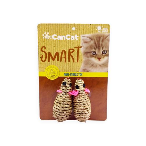 Juguete Cancat Ratones Duo De Hilo