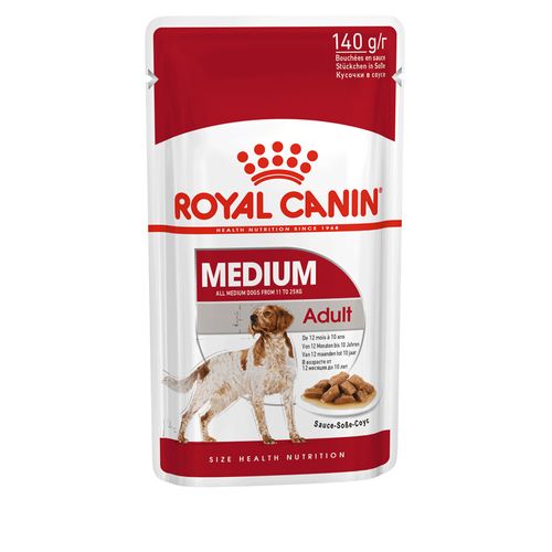 Pouch Royal Canin para Perro Adulto Mediano