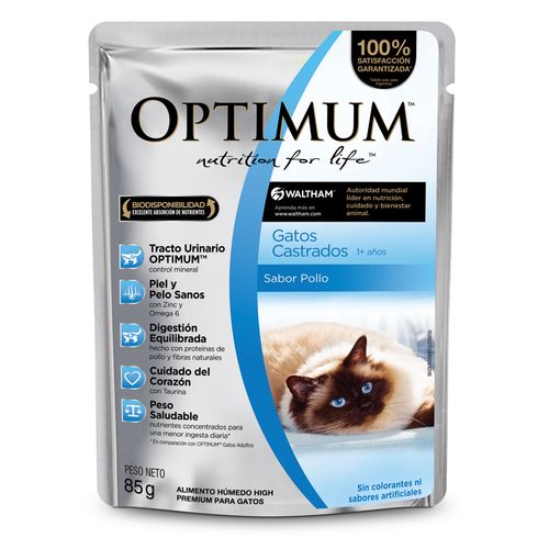 Pouch Optimum Gato Castrado