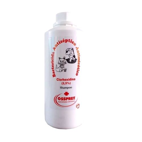 Shampoo Osspret Clorhexidina 2,5%
