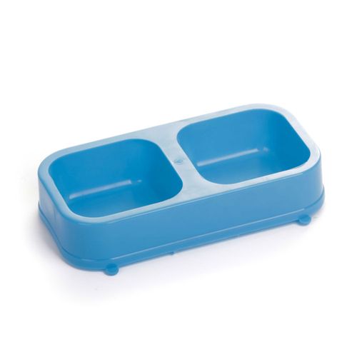 Comedero Pets Plast Doble Rectangular