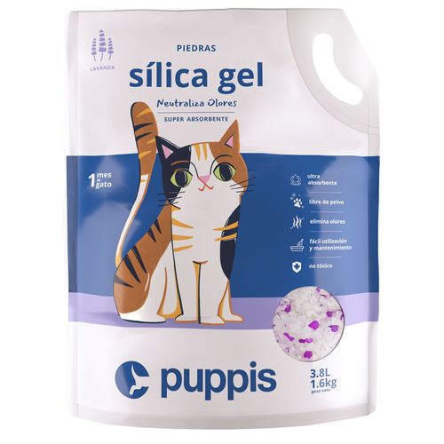 Piedras Sanitarias Silica Puppis Lavanda