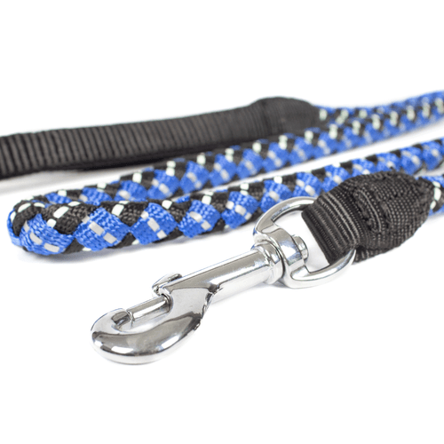 Correa Pet Mate Trenzada Reflectiva