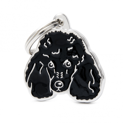 Chapita My Family Poodle Negro