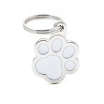 Chapita-My-Family-Classic-Pawprint-Blanca