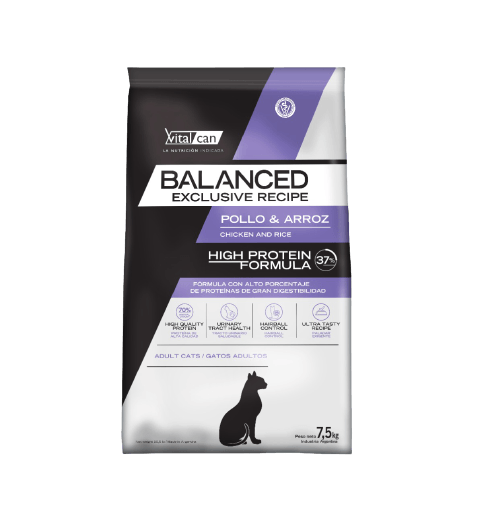 Alimento Balanced Exclusive Pollo y Arroz Gato Adulto