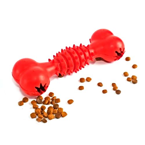 Juguete Rascals Hueso Dispenser Rojo
