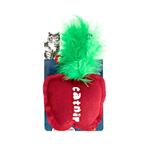 Juguete con Hierba Gatera Rascals Manzana