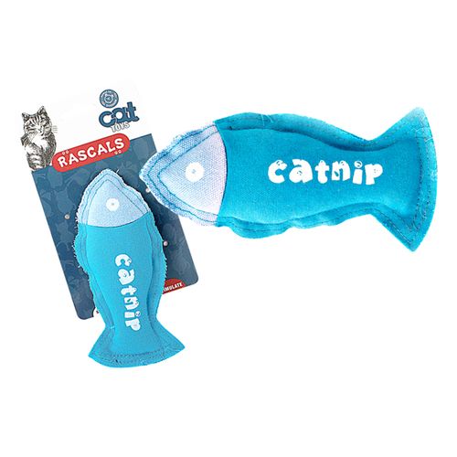 Juguete con Hierba Gatera Rascals Pez