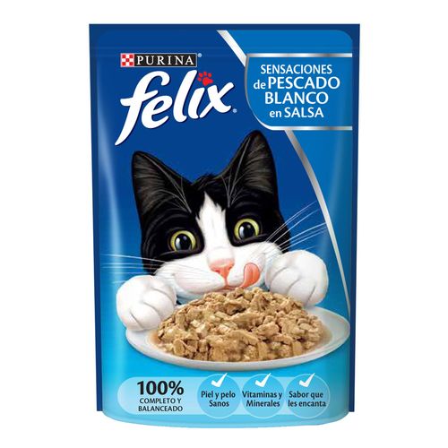 Felix Pouch Pescado Blanco Con Salsa