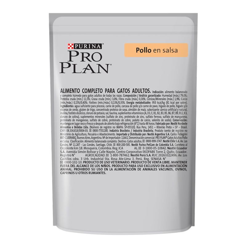 Pouch-Pro-Plan-Adult-Cat-Chicken-85-Gr