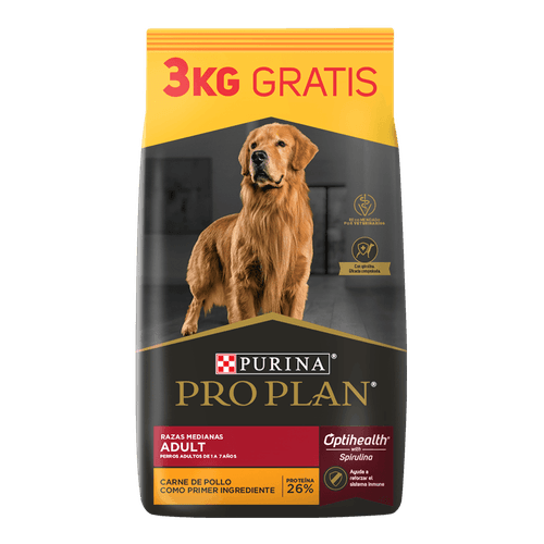 Alimento Pro Plan para Perro Adulto Mediano