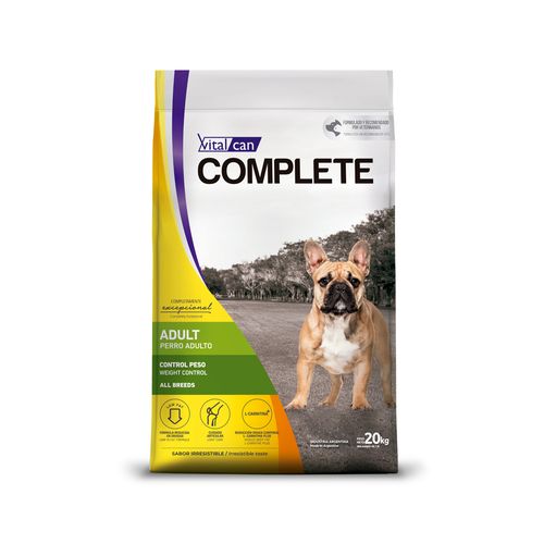 Alimento Complete Control de Peso para Perro