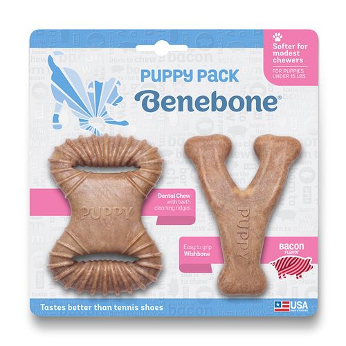Juguete Benebone Puppy Bacon