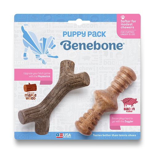 Juguete Benebone Puppy Zag Bacon