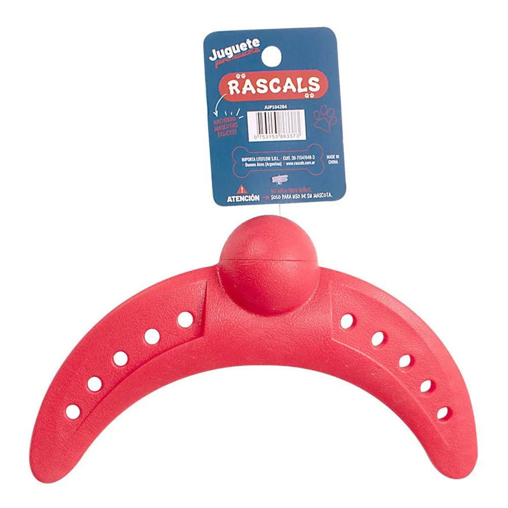 Encontrá Juguete Rascals Bumerang Rojo - Petshop y Tienda Online de ...