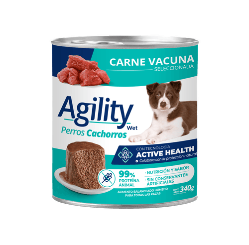 Lata Agility Carne Cachorro
