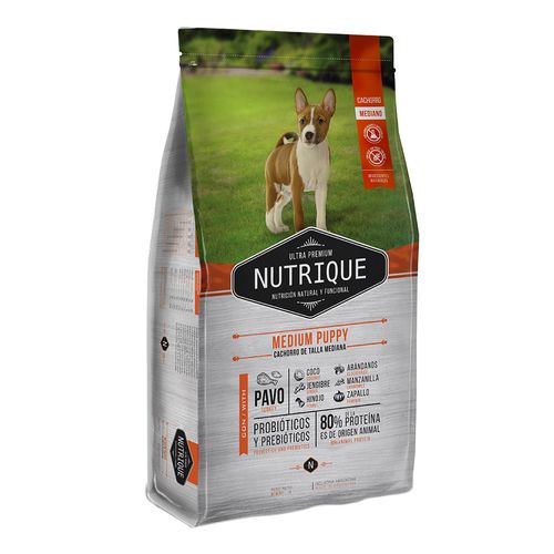 Alimento Nutrique para Perro Cachorro Mediano